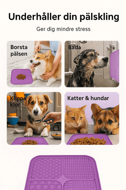 Lickmatta för Hund & Katt
