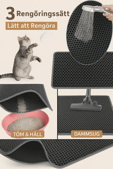 Vattentät Kattlådematta med Dubbla Lager