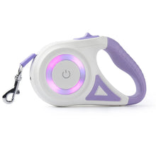 Automatisk LED-Hundkoppel med Ficklampa 5 m