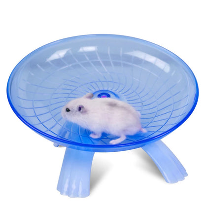 Tyst löptallrik för hamster och smådjur