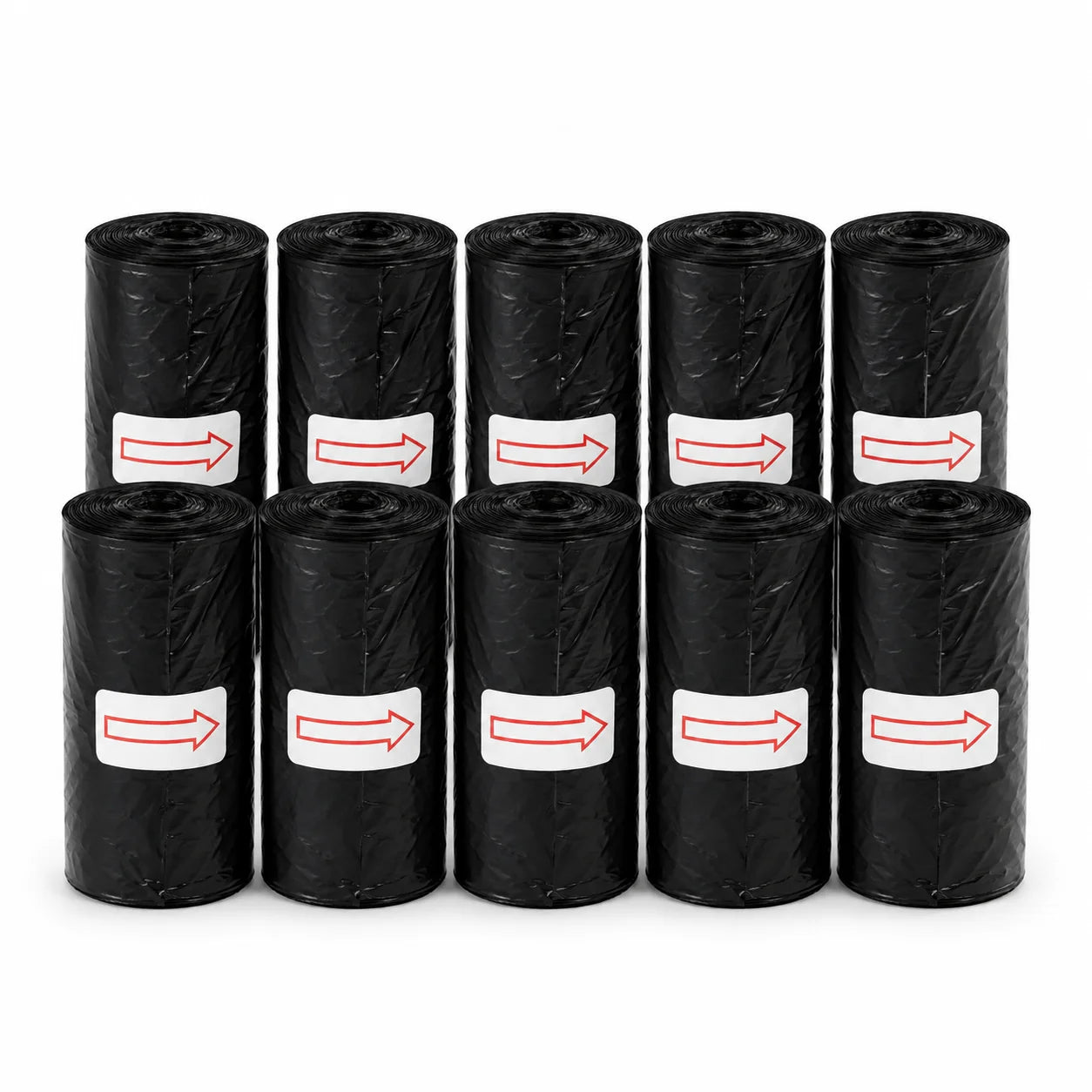 Hundbajspåsar 150-pack – 10 Rullar med Starka Påsar